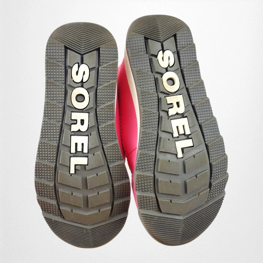 SOREL Whitney II Plus Toddler Pink Waterproof Insulated Snow Boots Size 12